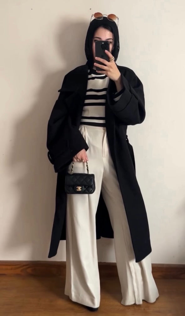 Long Knee-Lenght Coat