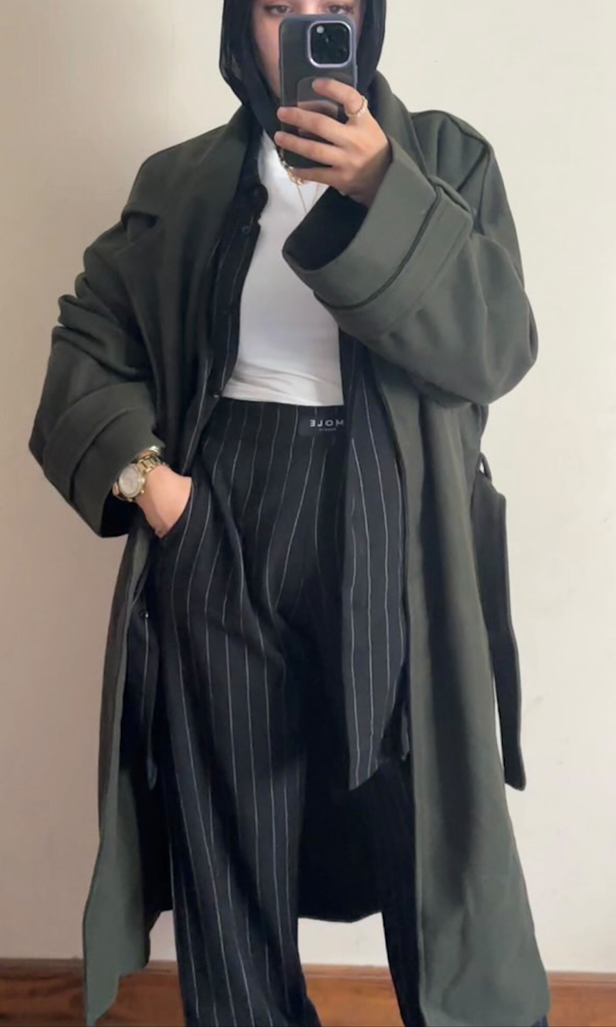 Stripped soft pants