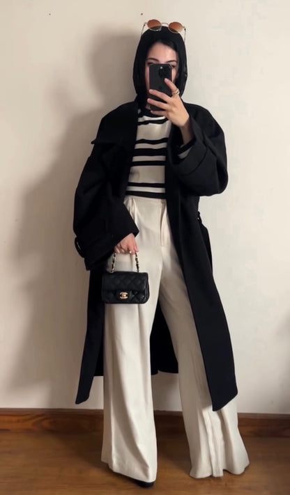 Long Knee-Lenght Coat