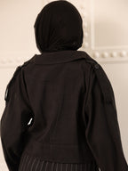 No thinking trench jacket