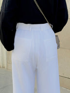 Cotton padded pants