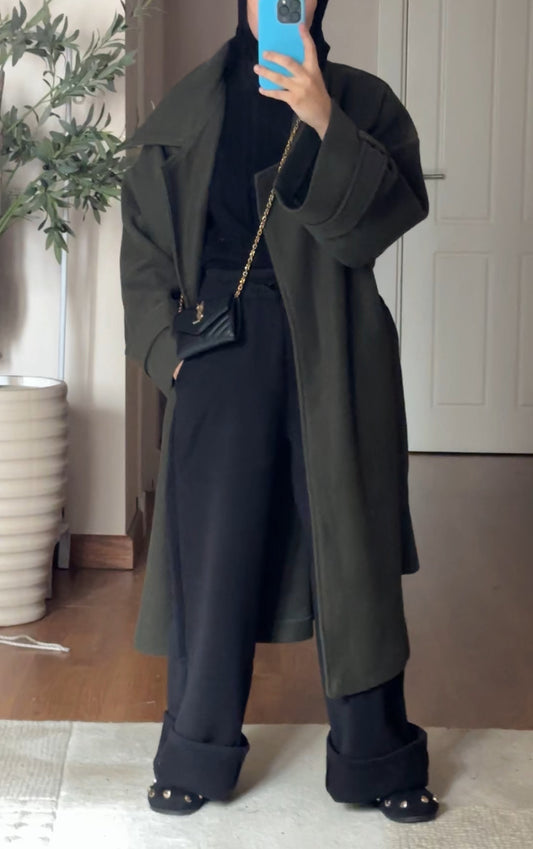 Long Knee-Lenght Coat