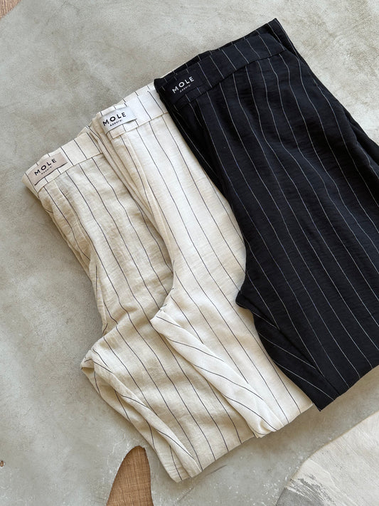 Stripped soft pants