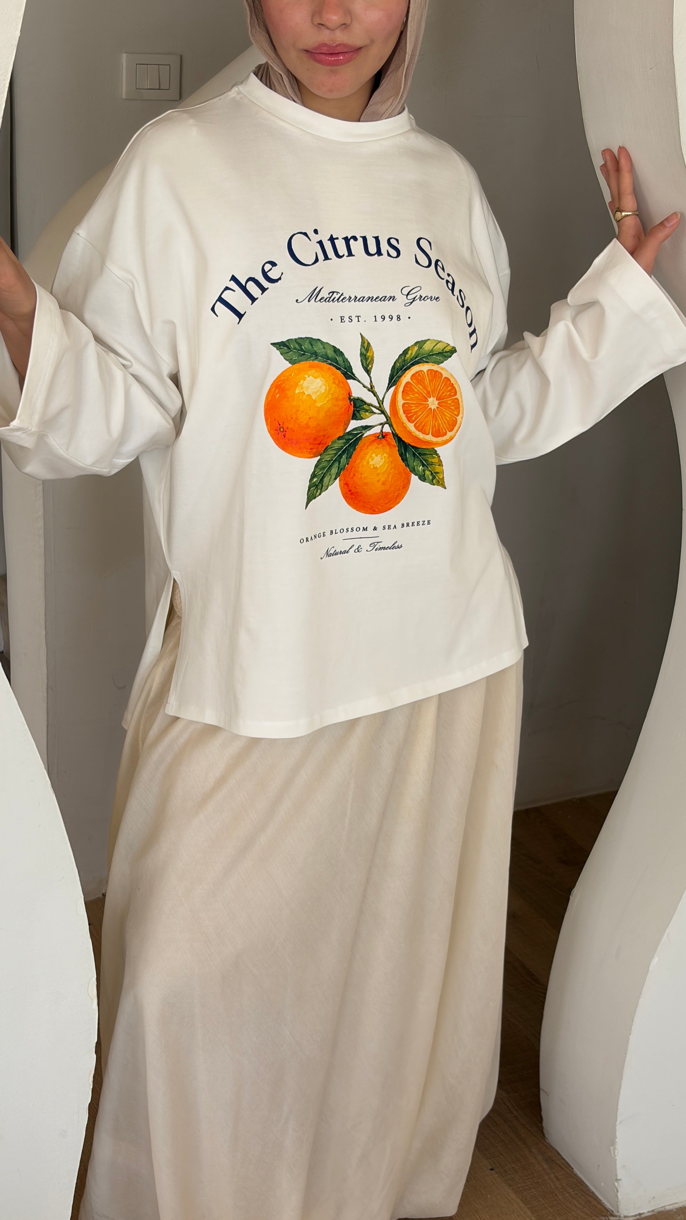 citrus season tee
