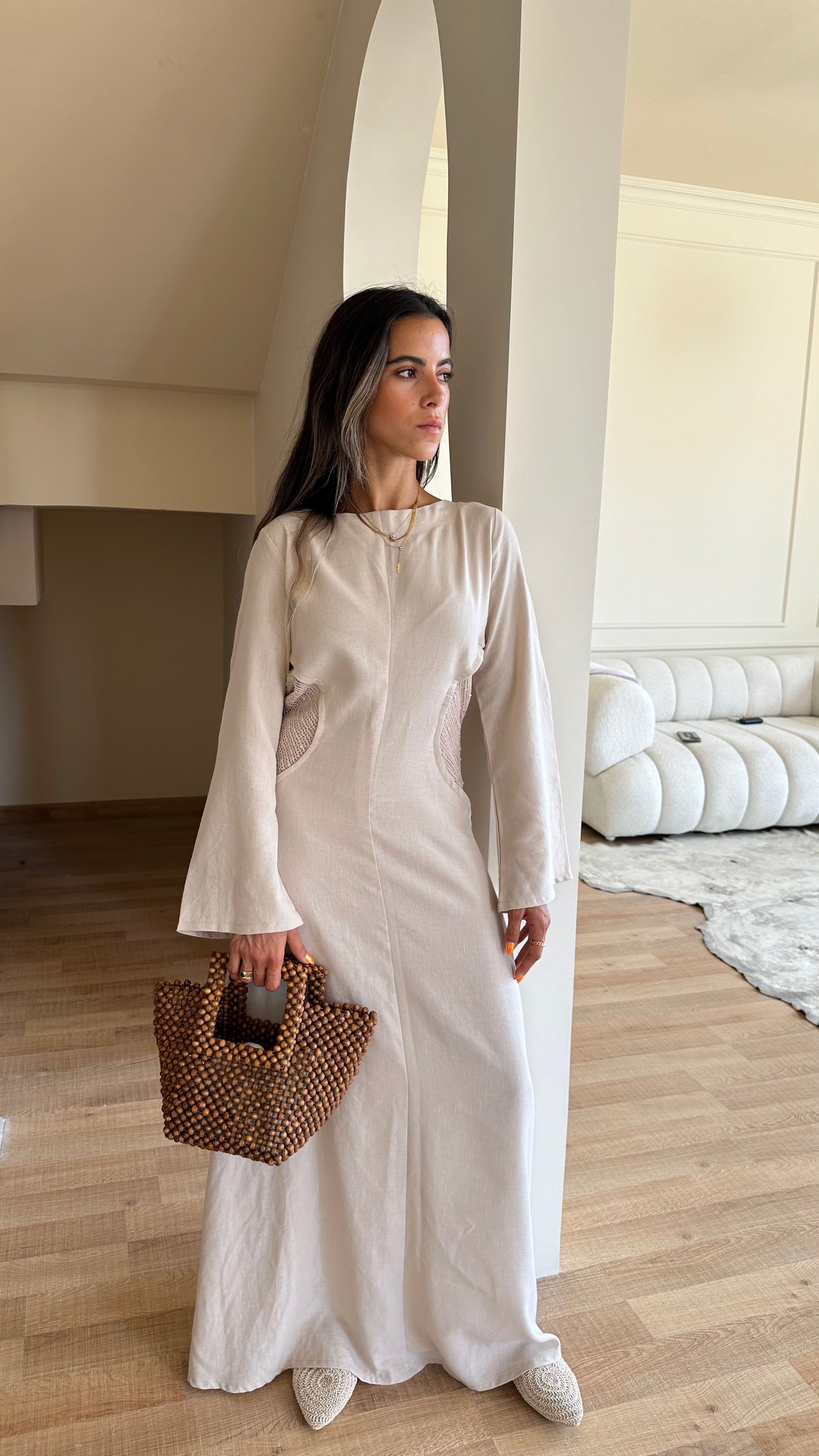 The Halo Cut Dress