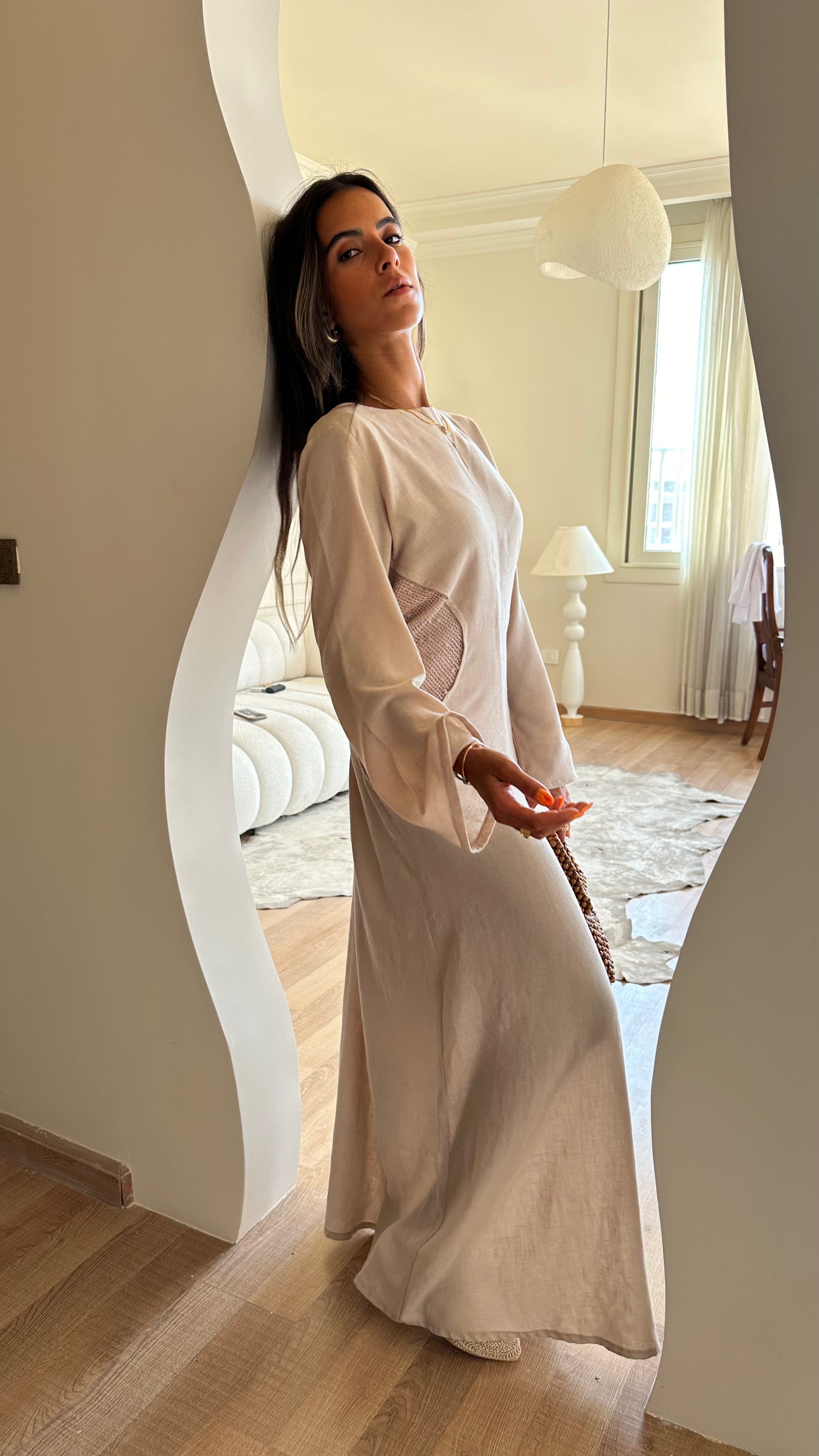 The Halo Cut Dress