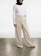 Cotton padded pants