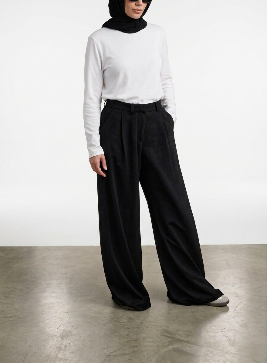 Cotton padded pants